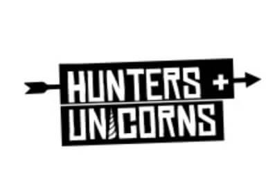 Hunters Unicorns Company Name Logo 